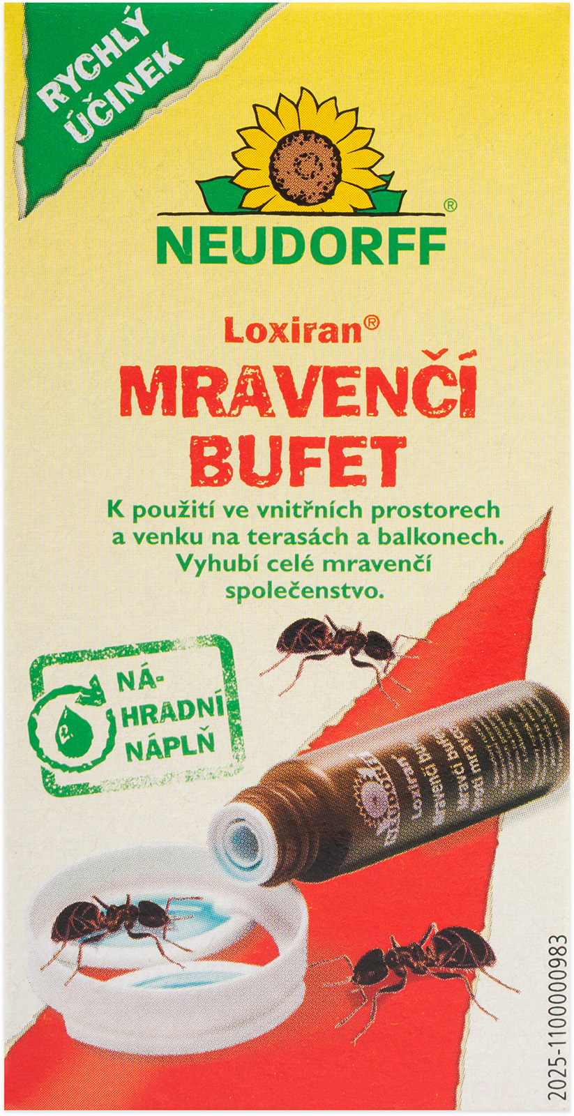 Neudorff Loxiran Mravenčí bufet náhradní náplň 2x20 ml