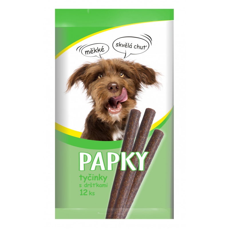 PAPKY ty�inky s dr��kami pro psy 12 ks
