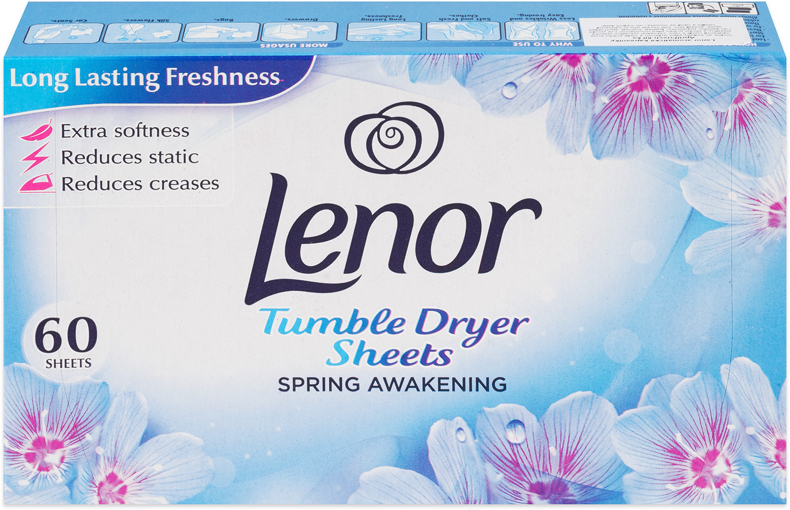 LENOR Spring Awakening ubrousky do sušičky 60 ks