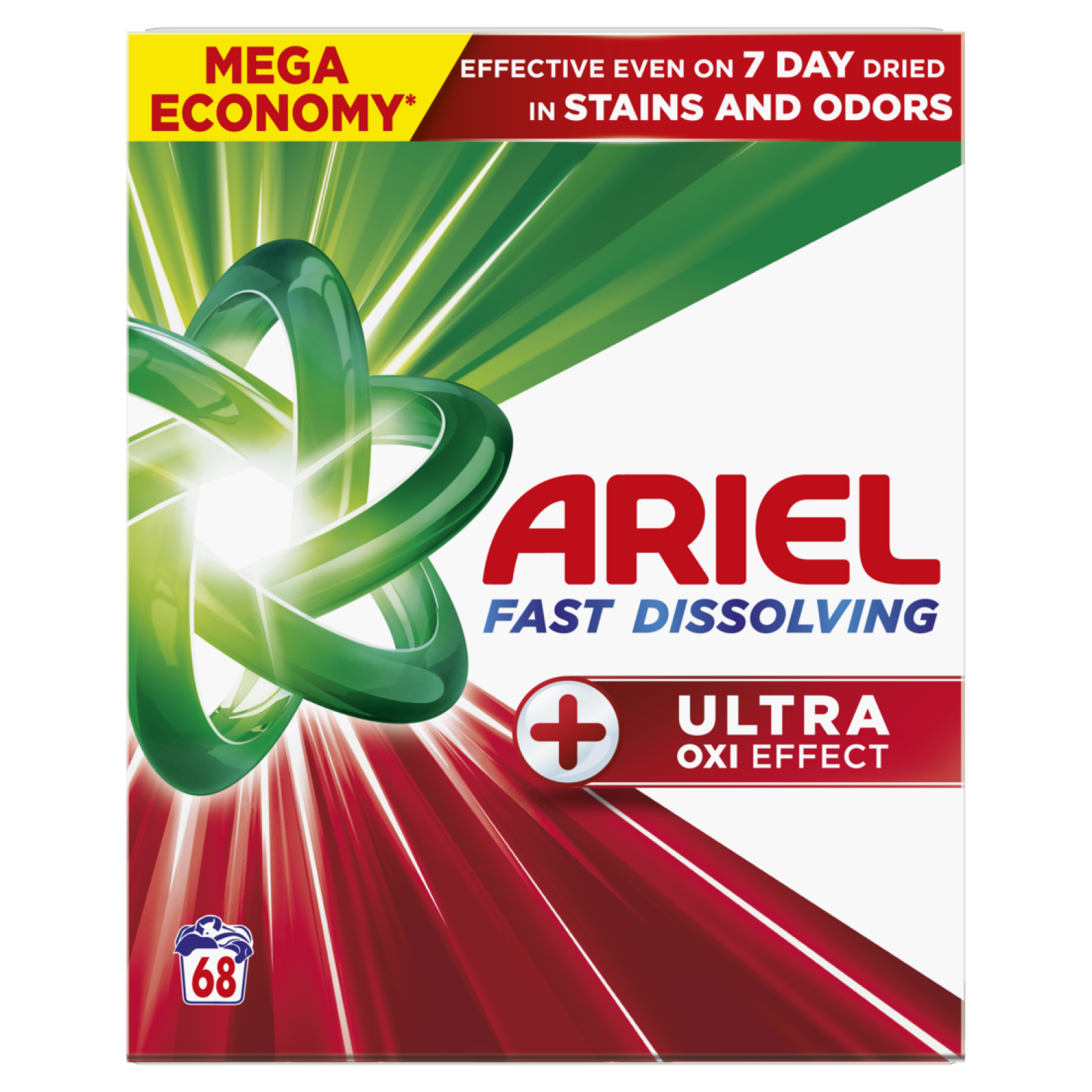 ARIEL+ Ultra Oxi 68 PD/3,74 kg