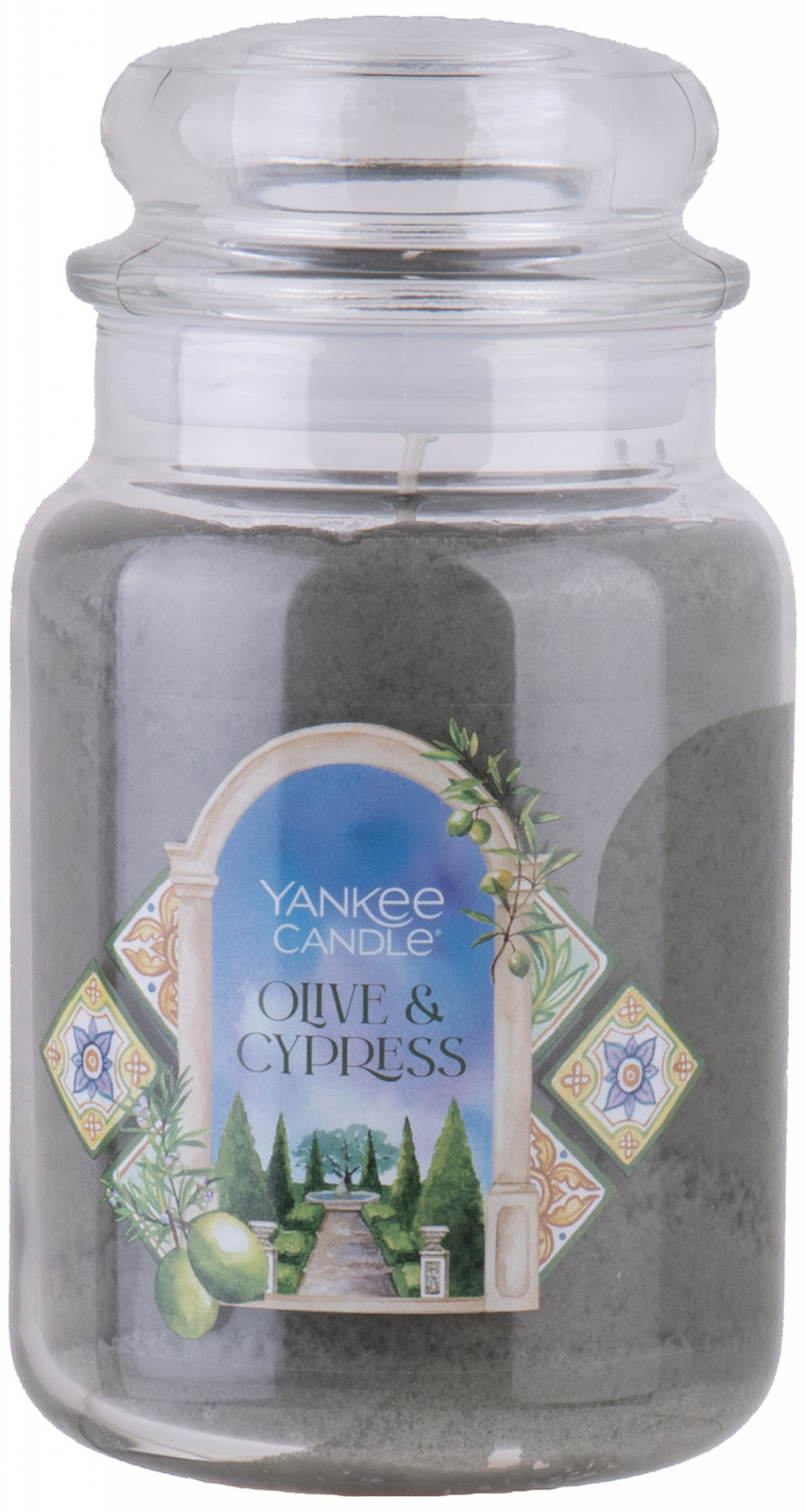 Sv��ka YANKEE CANDLE Olive & Cyprus 623 g
