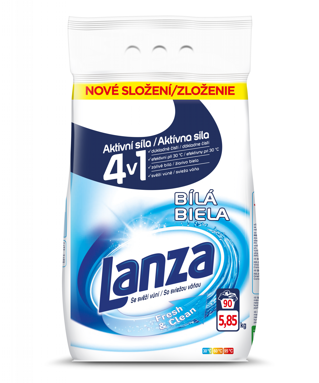 LANZA Fresh&Clean B�l� 90 PD 5,85 kg