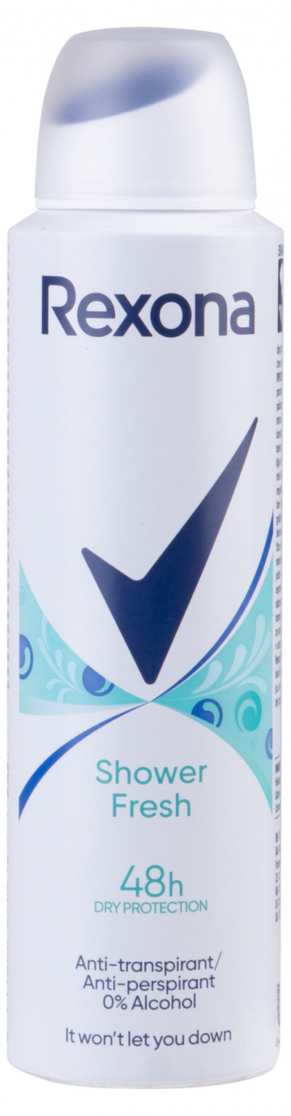 REXONA antiperspirant Shower Clean/Fresh 150 ml