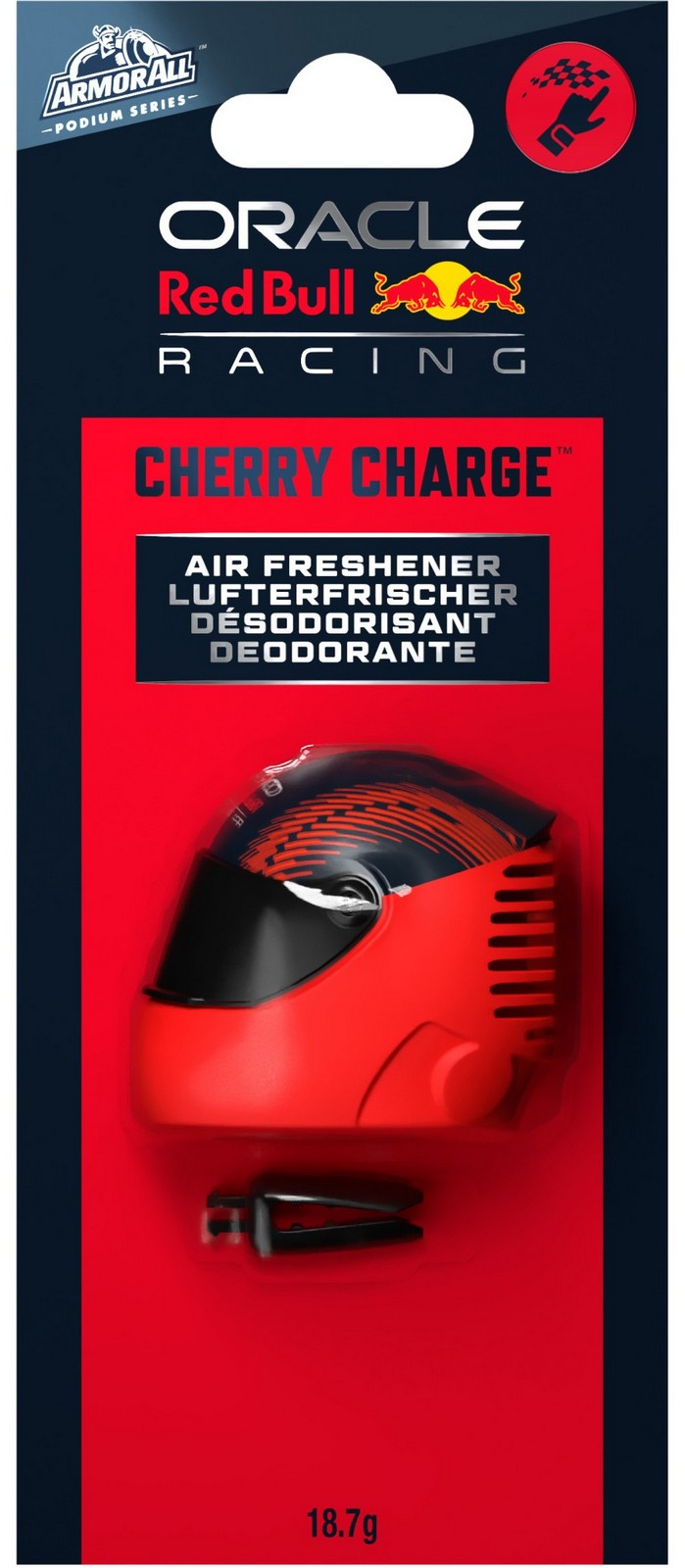 V�n� do auta Armor All ORACLE Red Bull Racing F1 Cherry p�ilba vent clip 18,7 g
