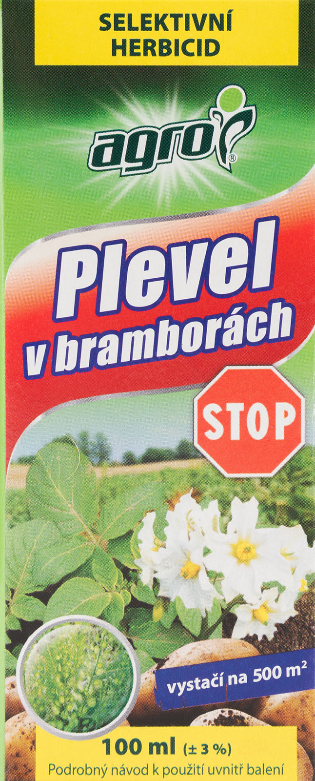 Agro plevel v bramborách STOP 100 ml