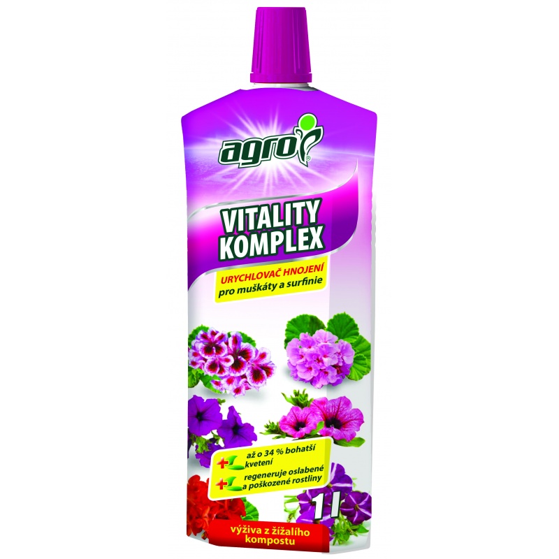 Agro Vitality komplex Muškát a surfinie 1 l