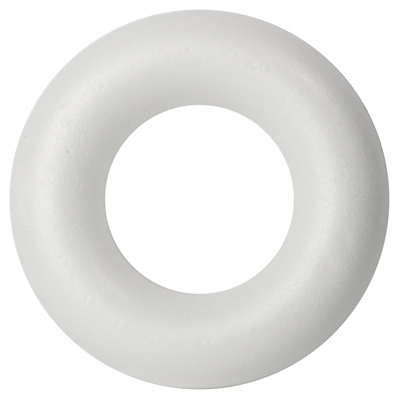 Kroužek aranžovací polystyrenový 24 cm