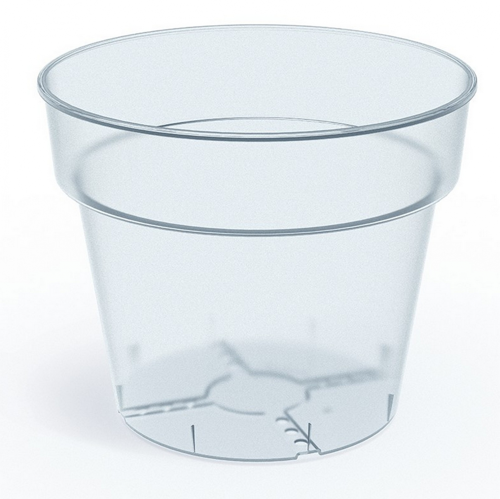 Květináč PLANTI transparentní 14,5 cm