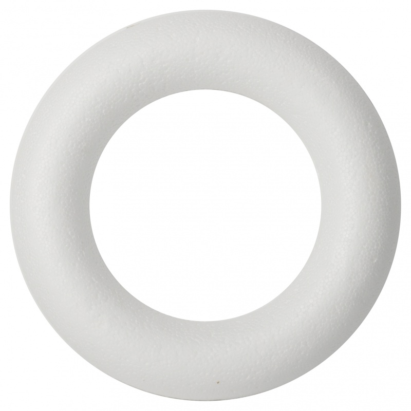 Kroužek aranžovací polystyrenový 20 cm